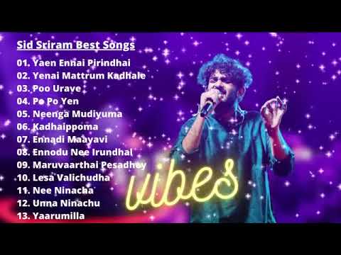 Sid Sriram Breakup songs 💔🥀😓 | Sid Sriram | Tamil Songs