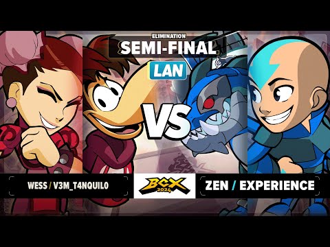 Wess & V3M_T4NQUIL0 vs Zen & Experience - Elim. Semi-Final - Brawlhalla World Championship 2024 -