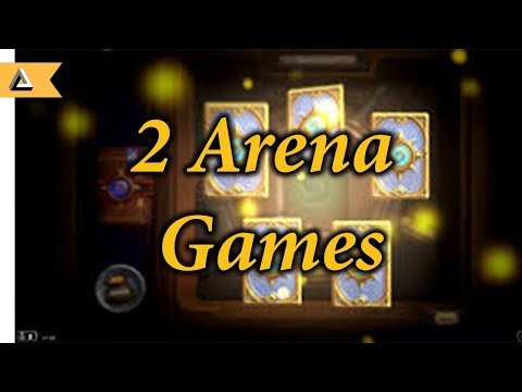 2 more arena Games from a returning player.