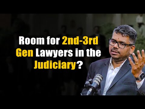 J. Sai Deepak on 'Nepotism' in the Judiciary