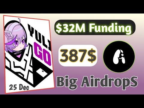 Big AirdropS 2 | Huge Funding | Listing confirm Dec | Make Money from Airdrops #airdrops