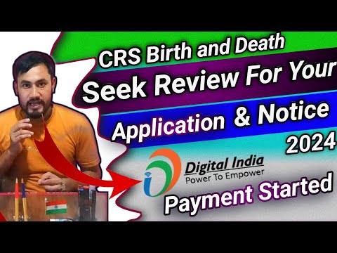 CRS Birth and Death New Update/Review of MB 2.0 cases pending for more Clarification/Sewasetu Assam