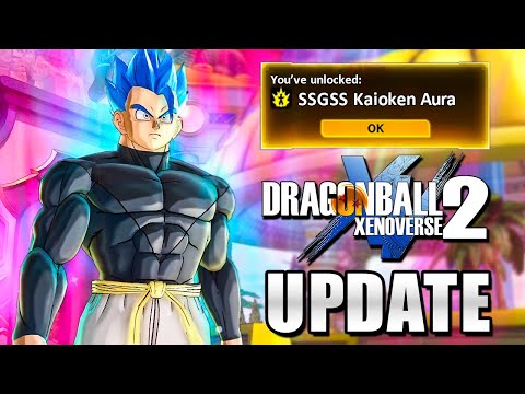 How To Unlock SSGSS Kaioken Aura & New Outfits In Dragon Ball Xenoverse 2 Update