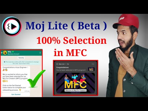 Moj lite Mfc selection 100% | Mfc selection in MX Takatak| 5000 user got selected in mfc program