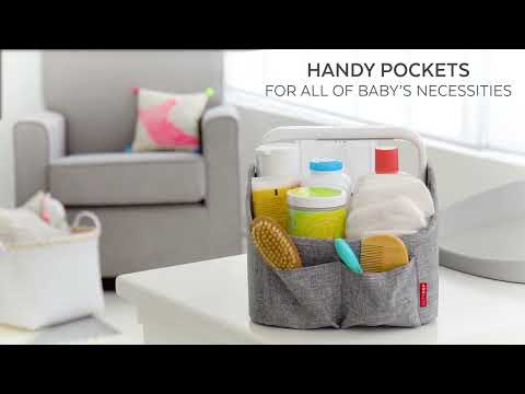 SKIP HOP LIGHT UP觸控夜光收納提籃 Light Up Diaper Caddy