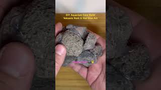 DIY Aquarium Cave Build | Volcanic Rock & Hot Glue Art | Relaxing Crafting Process Part 10