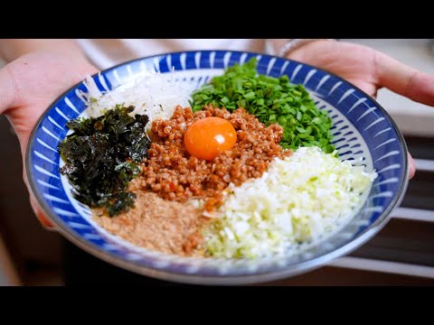 The Most Iconic Ramen In Japan "Mazesoba / Mazemen" [Homemade Original Recipe]