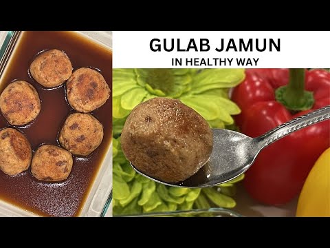 Gulab Jamun in Healthy way #gulabjamun #gulabjamunrecipe #breadgulabjamun