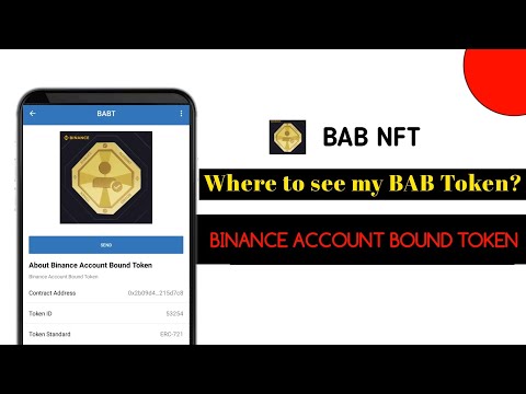 Binance Account Bound (BAB) Token || Where to see/view mint BAB token on binance