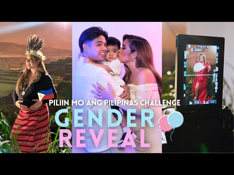 PILIIN MO ANG PILIPINAS CHALLENGE + GENDER REVEAL! | Love Angeline Quinto