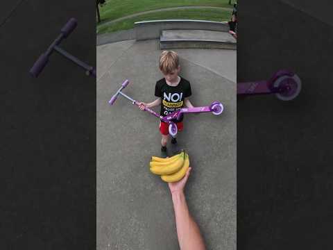 i ruined his day😢 then made it😇 #scooter #skatepark #challenge #comedy #funny