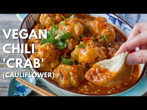 A vegan take on Chile Crab - Spicy Chile Cauliflower