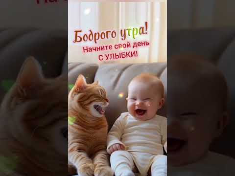 Доброе утро,хорошего дня открытки на каждый день #открытка #доброеутро #видеооткрытка #доброеутречко