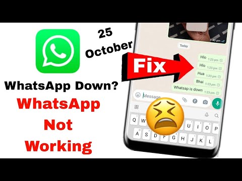 WhatsApp Not Working in Pakistan |Whatsapp Not Working Problem Today