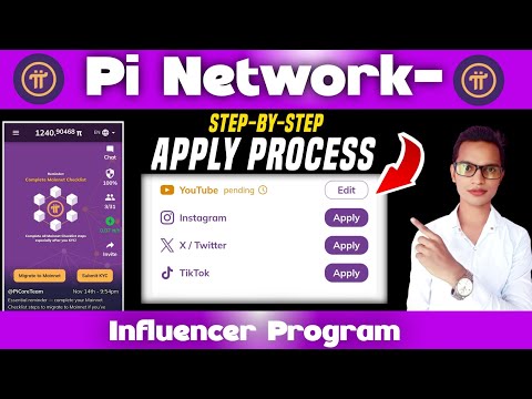 Pi Network New Updates||Join Pi Network Influencer Program||Pi Network Influencer||Pi Network KYC