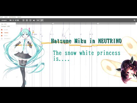 【MIKU IN NEUTRINO】 The Snow White Princess Is... 【Cover】