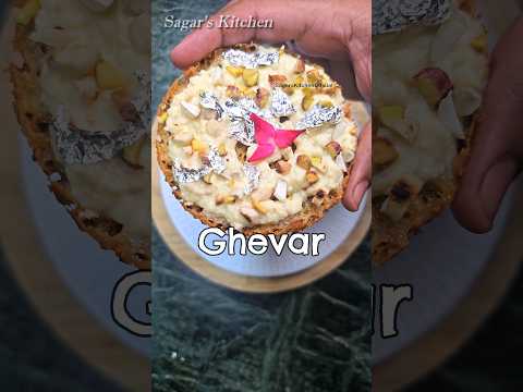 Ghevar Recipe... Sweets of India #Shorts