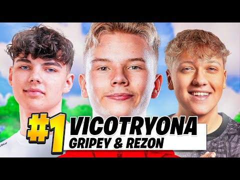 Most STACKED Trio in FORTNITE... 😎 ft. rezon ay, Gripey