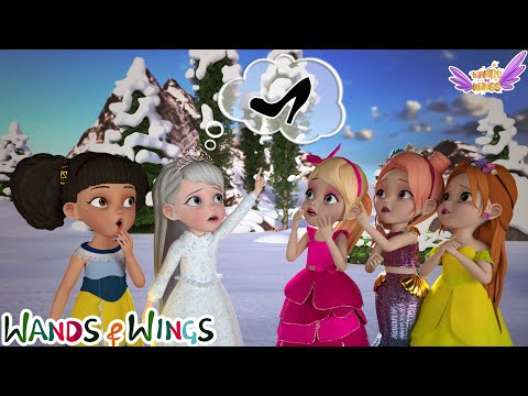 Princess Crystal Lost Her Shoe | Where Is My Shoe ? +Animal Got A Boo Boo  - Wands And Wings