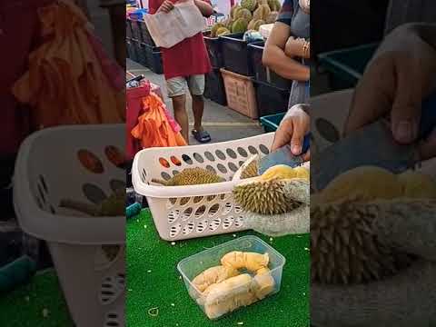 how you like durian?😋#vlog #durian #foodlover #travel #enjoy