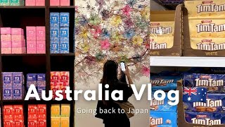 【vlog】日本へ帰国します🇦🇺| お土産探し&ブリスベン観光, オーストラリアワーホリ