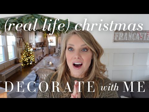 Decorate for Christmas with Me! | My Real Life Holiday Decorating Process