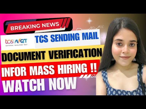 🔥TCS DOCUMENT VERIFICATION | ARE YOUSELECTED? | INFOR, COGNIZANT, GENPACT HIRING | OFF CAMPUS 🔥