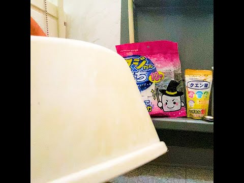 クエン酸は効果ある？お風呂のイス【水垢石鹼カス】をメラミンスポンジで掃除@大阪#shorts