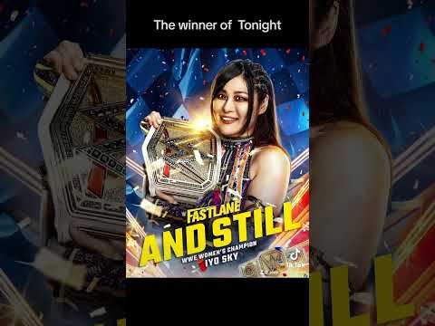 WWE Fastlane The winner of Tonight