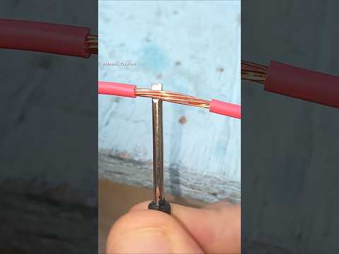 Helpful wires twisting tips and skills #shorts #diy #electrical #tips #skills