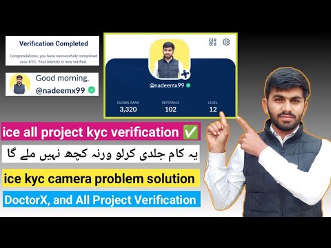 ice all project kyc verification ✅| DoctorX, Sunwaes, Sauce, Sealand, Callfluent, face verification🔰