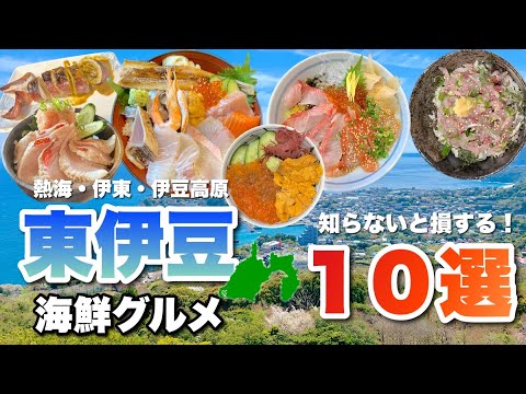 【おでかけ前に必見】東伊豆（熱海・伊東・伊豆高原）の美味しかった海鮮グルメ店10選！