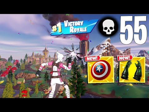 55 Elimination Solo Vs Squads Gameplay Wins (New! Fortnite Chapter 5 Season 4 PS4 Controller)