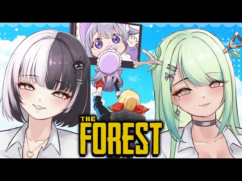 Girls Stranded on An Island Resort to Cannibalism to Survive【The Forest】