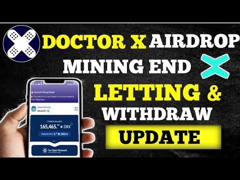 Doctor X TGE & listing Details | Doctor X Withdraw | Doctor X Token