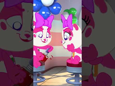 Body Paint Finger Family Beauty Salon - #nurseryrhymes #kidssongs #shorts