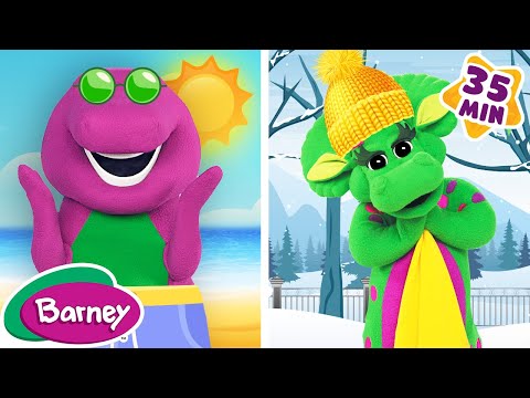 Changing Weather Songs | Barney’s Fun Lessons for Kids | Barney the Dinosaur | 9 Story Kids