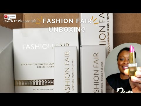 Fashion Fair is BACK| Makeup Unboxing