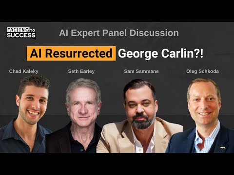 AI Resurrected George Carlin?! Creative Industries - Artificial General Intelligence: Expert Panel