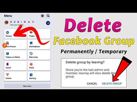 How to Delete Facebook Group Permanently || Facebook Group Delete Kaise Kare