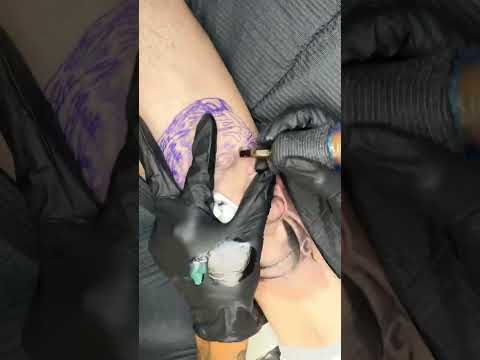 Portrait Hyper lapse #tattoo #art