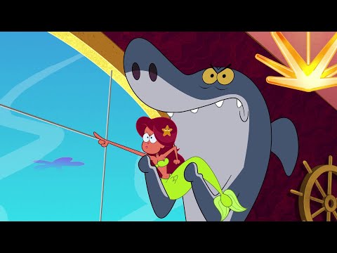 ZIG e SHARKO 🌴 Aventuras selvagens no barco 🛳️ Zig e Sharko Brasil | Desenho Animado em português