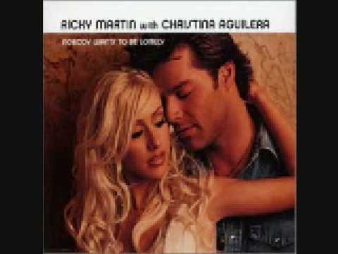 Ricky Martin & Christina Aguleria - Nobody Wants To Be Lonely