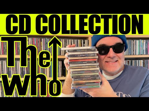 The Who CD Collection // record collection // physical media // CDs // Townshend // @thewho5803