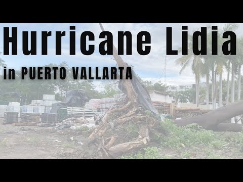 Hurricane Lidia in Puerto Vallarta