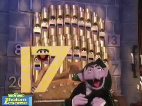 Shalom Sesame: The Count's Number of the Day: Shvah Esre