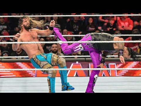 Seth Rollins World Heavyweight Champion Vs Damian Priest Full Match on WWE Raw