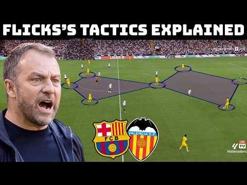 The Good And The Ugly From Flick's Opening Tactics | Barcelona 2-1 Valencia Tactical Analysis