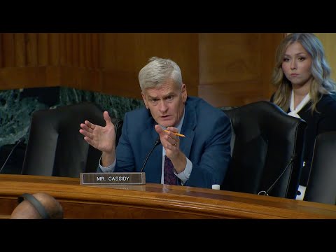 Cassidy Asks Questions During Finance Hearing on Local Economic Development