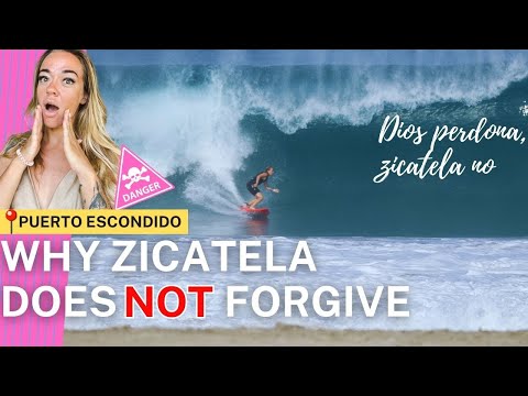 Asked people on the beach WHY Zicatela does NOT forgive? Surfing in Puerto Escondido, Oaxaca, Mexico